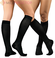Гольфы медицинские эластичные компрессионные, с мыском,Elast 0401, Cotton,1 кл. компр. Рост 1.размер 2 